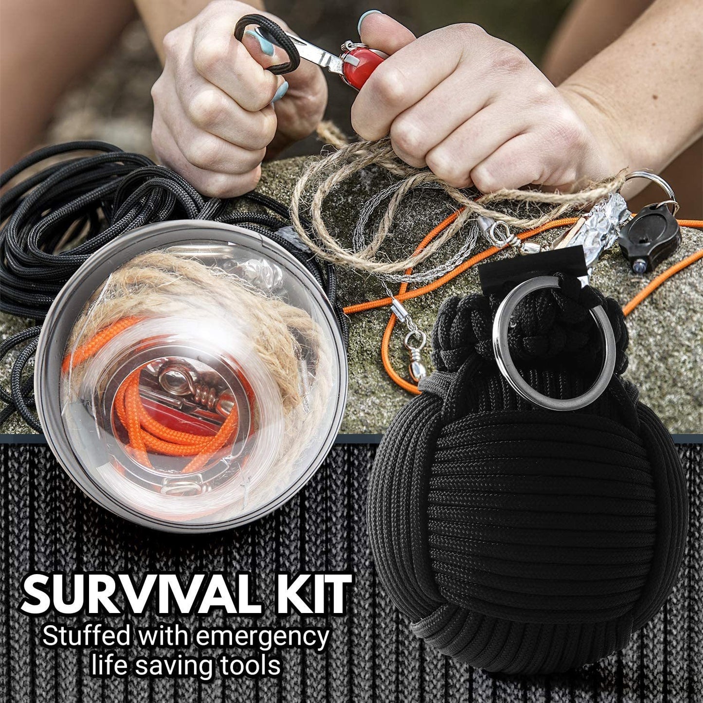 Outdoor Survival Prepper Tool Tactical Pack