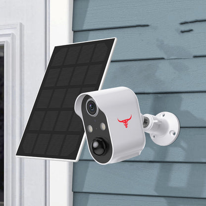 Wireless Network Security Monitoring Camera and Solar Panel(optional)