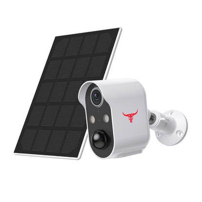 Wireless Network Security Monitoring Camera and Solar Panel(optional)