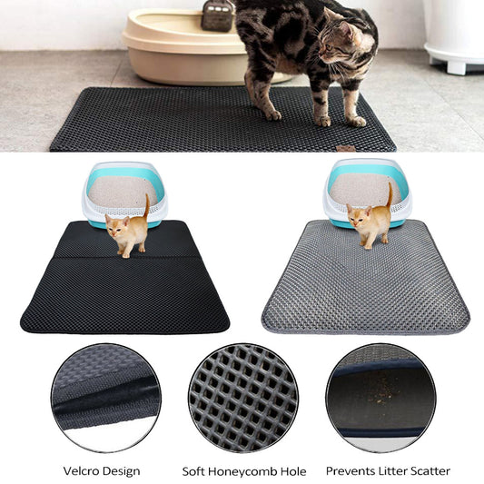 Waterproof Pet Cat Litter Mat.