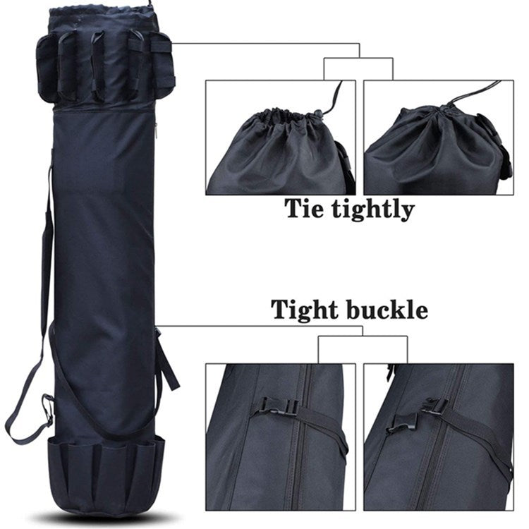 Versatile Cylinder-Shaped Fishing Rod Carrier - Outdoor Rod and Gear Storage