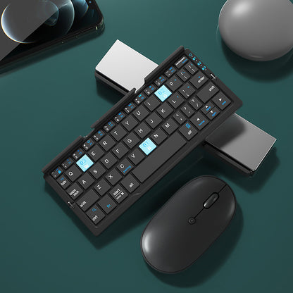 Mini Folding Bluetooth Wireless Keyboard