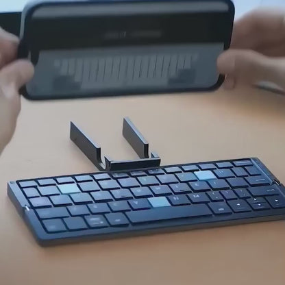 Mini Folding Bluetooth Wireless Keyboard