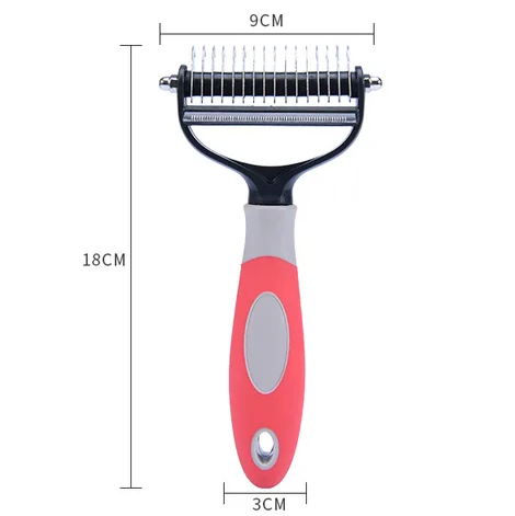 Pet Grooming Brush, 2 in 1